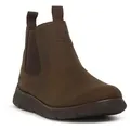 Skechers Augustino Paulo Chelsea-Stiefel aus Leder, Braun 41 EU - Braun - 41