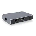 CalDigit USB-C Gen 2 SOHO-Dock mit 10 Gbit/s - Bis zu 4K 60 Hz, HDMI 2.0b, DisplayPort 1.4, 10 Gbit USB A und USB C, UHS-II Micro SD und SD-Kartenleser, Passthrough-Aufladung, 100 W Stromversorgung