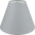 Wogati® Premium Lampenschirm E14/E27 Baumwolle |Grau / Größe: S