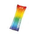 Happy People 77427 - Luftmatratze Rainbow 177 x 66 cm Wasserliege Regenbogen