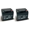 Ersatzakku für Invacare Orion Elektromobil 24V 2 x 12V 50Ah AGM Batterie