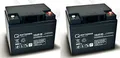 Ersatzakku für Invacare Orion Elektromobil 24V 2 x 12V 50Ah AGM Batterie