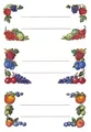 Einmachetiketten Beeren 84x120 mm, 10 St.