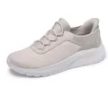Skechers Damen BOBS Squad Chaos IN Color Trainers, Off White Mesh, 43 EU