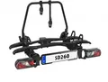 Fahrradträger SD260 schwarz, Ausziehbar, 2 Räder für Wohnmobile