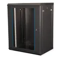 VALUE 19-Zoll Wandgehäuse 15HE, 600x450mm schwarz, Bausatz