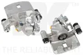 NK Bremssattel 214567 für COROLLA TOYOTA Gusseisen Compact Liftback Station AE92