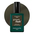 Manucurist Green Flash Gel-Nagellack Khaki - UV & LED Gel Lack - 12-Free, Bio-basiert (84%) - Profi-Maniküre - 15 ml