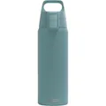 SIGG - Edelstahl Trinkflasche - Shield ONE Morning Blue - Für Kohlensäurehaltige Getränke Geeignet - Auslaufsicher - Federleicht - BPA-frei - Outdoor & Fitness - 0.75 L