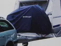 Fahrrad Schutzhülle Deichsel XL f. Caravan 2 Räder Bike Cover BLAU 281220b3 NEU