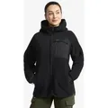 Sherpa Hoodie Damen Caviar, Größe:S - Damen > Oberteile > Fleece & Midlayers - Schwarz
