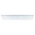 EGLO LED Panel Calemar-S, rechteckige Deckenlampe mit Kristall-Effekt, Deckenleuchte aus Kunststoff und Metall in Weiß, Aufbauleuchte für Büro und Küche, neutralweiß, 100x24 cm