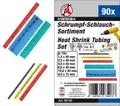 BGS DIY Schrumpfschlauch-Sortiment | farbig | 90-tlg. – 88150