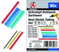 BGS Diy 88150 | SchrumpfschlauchSortiment | 90tlg. | farbig | Verhältnis 21 |...