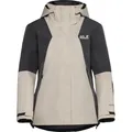 Jack Wolfskin Damen Flowline 2l Ins Jacke (Größe M, beige)