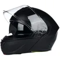 Vito Helmets Motorradhelm VITO FURIO Flip-Up Klapphelm, Integralhelm mit intergr. Sonnebrille, Klapphelm, ECE R 22-06, integrierte Sonnenbrille, Pinlock Vorbereitung S (55-56cm)