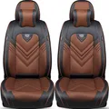 Schonbezüge Sitzbezüge für Ford Fiesta MK 7 Bj 2008-16 in Schwarz/Braun SL2