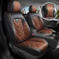 Schonbezüge Sitzbezüge für Ford Fiesta MK 7 Bj 2008-16 in Schwarz/Braun SL2