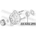 FEBEST Antriebslager, Generator as62022rs für GM MAZDA Subaru ISUZU NISSAN DAIHATSU HYUNDAI HONDA MITSUBISHI Suzuki TOYOTA