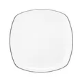 Seltmann Weiden LIDO Black Line 10826 Frühstücksteller eckig 20 cm 6 Stück