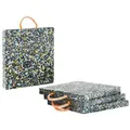 MSW Bodenschutzplatte 4x Kranplatten 40x40x4cm Unterlegplatten 12.000kg, verschiedene Größen 40 cm x 40 cm x 40 mm