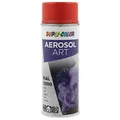 DUPLI-COLOR AEROSOL ART RAL 3000 feuerrot matt 400 ml, Spraylack für vielseitigen Einsatz, schnelltrocknend, hohe Deckkraft, für Innen- und Außenbereiche geeignet