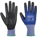 Senti-flex Handschuhe Blau/schwarz M - Größe 8