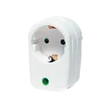 LogiLink Steckdosenadapter weiß (1er Blister)