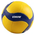 Mikasa Trainingsvolleyball V360W gelb/blau Gr. 5