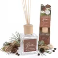 Zirbe Raumduft 100 ml mit ätherischem Öl, Duftstäbchen Set, Reed Diffuser im Glas – natürlicher Zirbenholz Zimmerduft, holzig warm, beruhigende Waldnote, für Schlafzimmer, Bad, Wohnzimmer, Büro