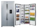 PKM Side-by-Side KS6.12D, 177.00 cm hoch, 91.00 cm breit, Holiday-Modus, Display & Touch Control, ECO-Modus