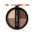 M. Asam MAGIC FINISH Lidschatten Palette Satin Eyeshadow No. 1 (4 x 2,25g) – 4-in-1 Make-up mit Hyaluron, ultrafeinen Farbpigmenten, Satin-Finish & intensiver Farbe, Etui mit Spiegel & Applikator