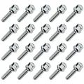 20x Radschrauben M12x1,5 SW17 40mm Kugel Radbolzen Längenauswahl