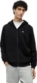 Tommy Jeans Herren TJM Reg Flag Zip Fleece Thru Dm0dm20743 Kapuzenpullover Mit Durchgehendem Reißverschluss, Black (Black), L EU