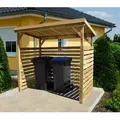 Weka Brennholzlager 663 B, Natur