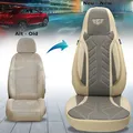 Schonbezüge Sitzbezüge für Mercedes Sprinter W907/910 Bj ab 2018 in Beige/Grau D