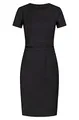 GREIFF Größe 40 Corporate Wear Damen Etuikleid Regular Modern Fit Schwarz Modell 1064