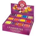 TEEKANNE Ländertee Collection Box 180 Teebeutel (387g) – 12 Sorten Weltreise Tee Set – Früchtetee, Kräutertee, Grüner Tee & Chai – Geschenkbox Tee, Geschenkbox für Teeliebhaber, Vielfalt, Probierpaket