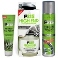 P21S HIGH END Felgenreiniger 750 ml + Felgen Wachs 400ml + Alu-Polish 100 ml