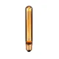 LUXULA LED Filament Leuchtmittel Amber - Röhre T30 E27 2,3W 65lm 1800K Warmweiß dimmbar - Vintage Design Ambiente Deko Glühbirne Tube Stab