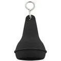CombiCraft Hotelschlüsselanhänger Mayfair mit offenem Boden 41x70mm Schwarz - 5 Stück