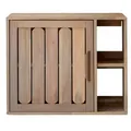 Tikamoon Waschtisch Badezimmermöbel aus Akazienholz 80 Lila beige
