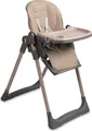 CARETERO Baby Hochstuhl Vars, Kinderstuhl ab 6 Monaten, Kinderhochstuhl - Beige