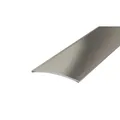 CARL PRINZ Übergangsprofil, BxH: 30 x 4 mm, selbstklebend - silberfarben