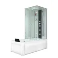 AcquaVapore Dusche Wanne Kombination K05-L00-EC Duschkabine 180x90