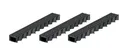 (26.63€/1m) 3x1m ACO Hexaline 2.0 Entwässerungsrinne mit Microgrip Stegrost Bode