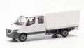 HERPA, MERCEDES Sprinter Doppelkabine Planenträger - im Bausatz, 1/87, HER013499