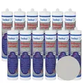 Silikon pro4 Premium 12x 310ml zementgrau
