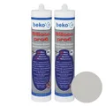 Silikon pro4 Premium 2x 310ml zementgrau