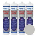 Silikon pro4 Premium 4x 310ml zementgrau